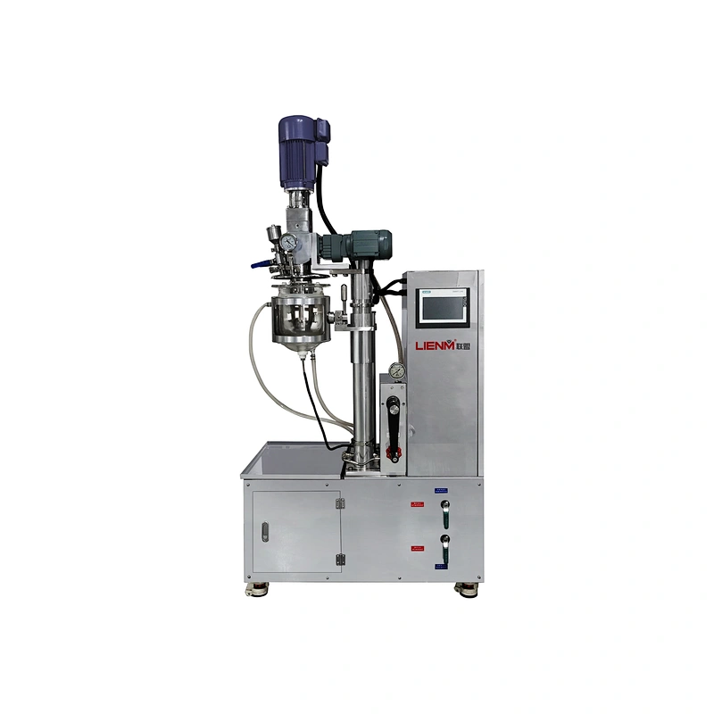 Small Lab Homogenizing Machine Vacuum Emulsifier Mixer