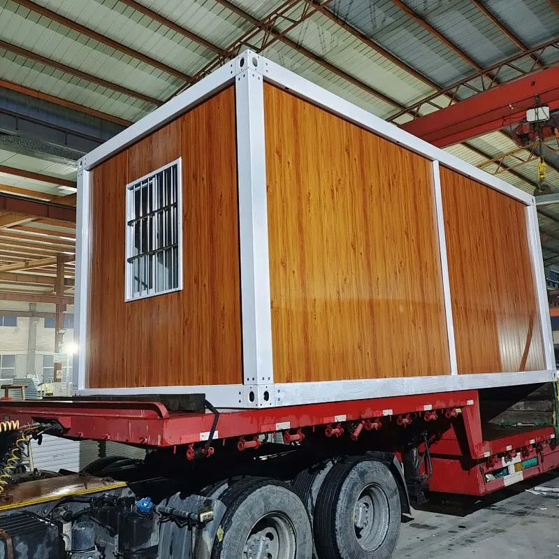 China Flat Pack Good Price Spacious Well-lighted Comfortable Prefab Container Home