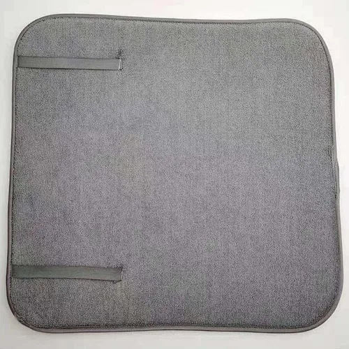solid color dish drying mat