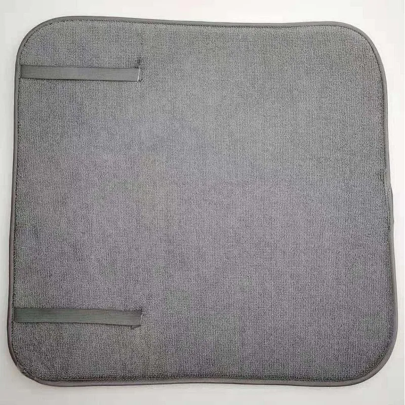solid color dish drying mat