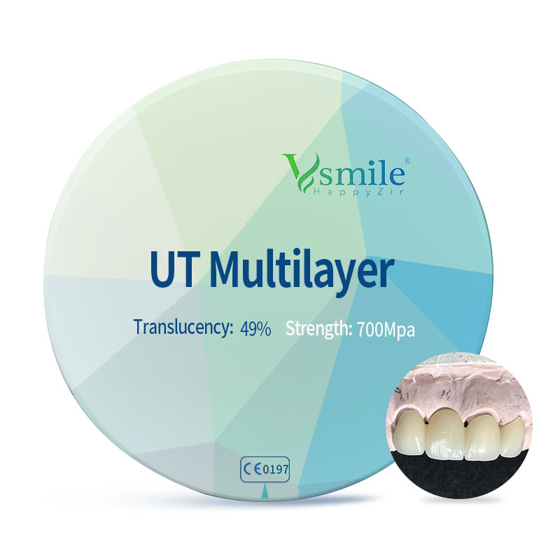 Sintering & Finishing Vsmile Anterior UT Multilayer