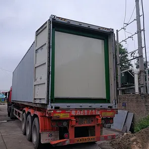 منازل GZXINCHENG الجاهزة تحتوي على حاوية مسطحة ذات جودة عالية للبناء