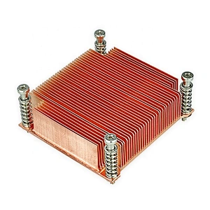 LGA775 pure copper skiving heatsink sold directly at the Dongguan factory