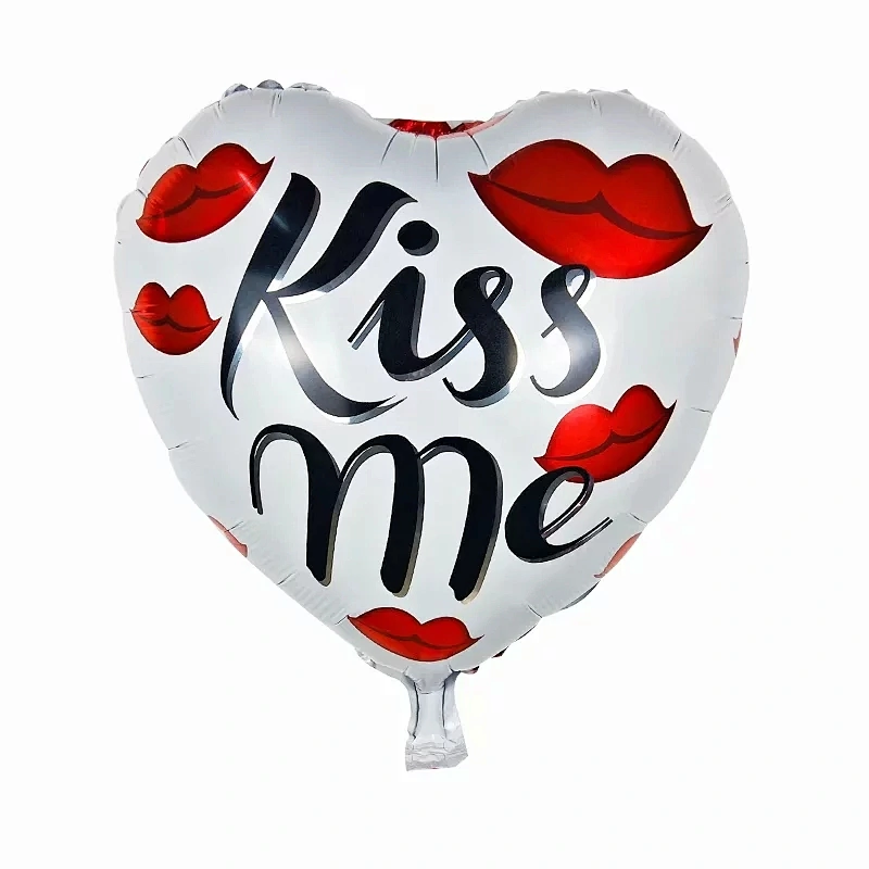 Hot Sales 18 Inch Heart Shaped Valentine's Day Love Helium Foil Balloons For  Wedding Party Decorations Balloons