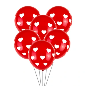 New Design 12 Inch Latex Balloons Little Heart Pattern Latex Balloons Valentines Day Balloons