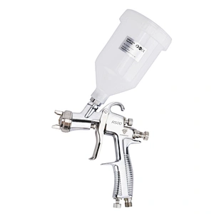 Rongpeng R500 LVLP Spray Gun 600cc Cup Gravity Airbrush For Finish Painting