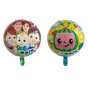Cocomelon cartoon foil balloon birthday party decoration cocomelon balloons