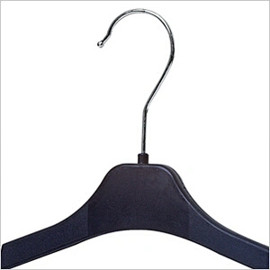 Plastic black white color baby  hangers baby clothes hangers laundry hanger