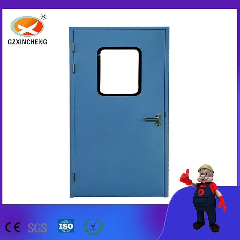 Metal Steel Airtight Sliding Cleanroom Medical Laboratory Hermetic Operating Clean Room Automatic Hospital Doors for Hospital