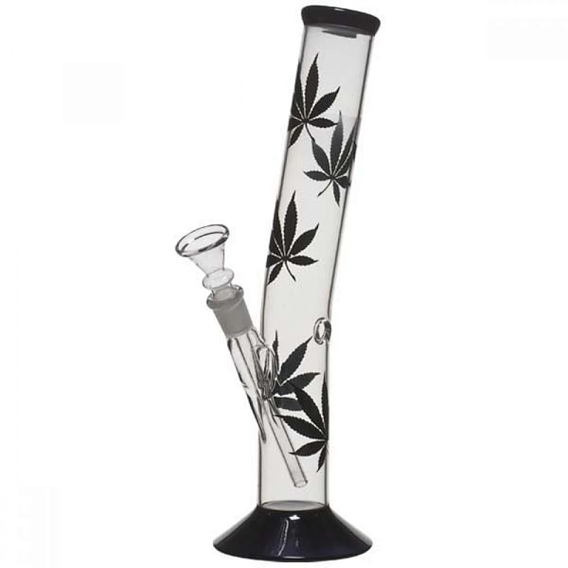 Glass chimney smoking hookah pipe