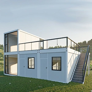 2020 تصميم جديد نمط حاوية وحدات الجاهزة منزل المعيشة