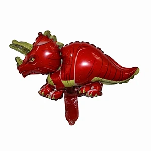 wholesale mini size animal  foil balloons for  Birthday Party Decorations Kids inflate Zebra cow lion tiger monkey foil balloons