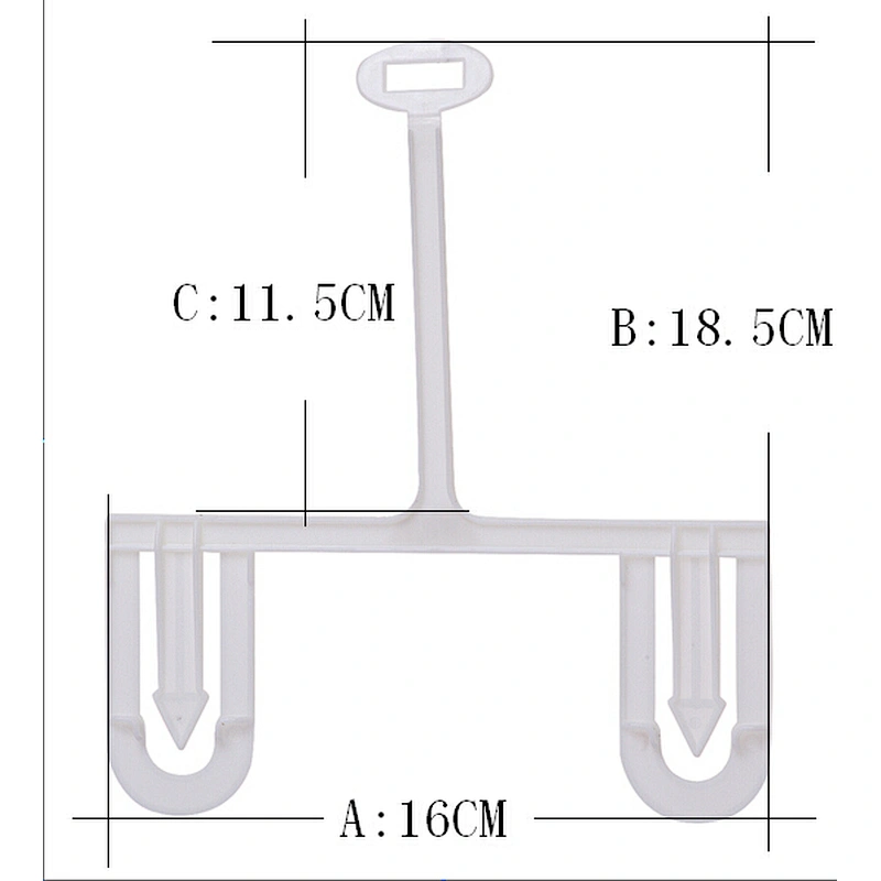 4751 plastic pants hanger combination hanger