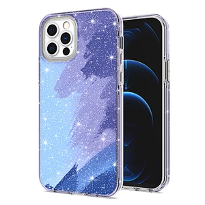 Luxury high relief custom printing glitter cell mobile phone cover case for IPhone 13 Pro Max 12S
