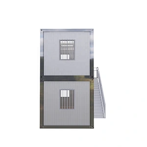Resalte la casa prefabricada movible de la casa del envase del metal para los hogares de oficinas