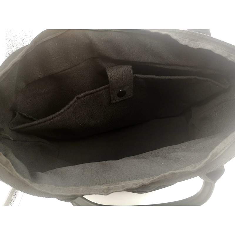 Canvas handbag fits for laptop cross body bag