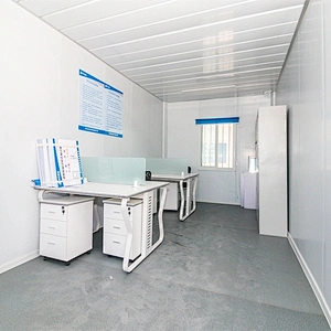 Casa contenedor modular prefabricada expandible de bajo costo para villa, baño público, hotel