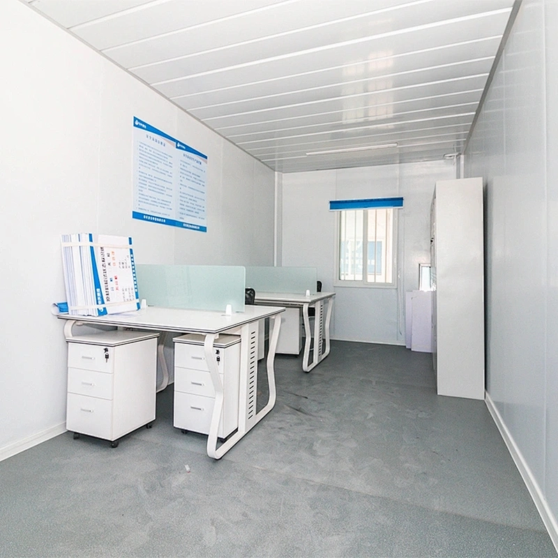 Casa contenedor modular prefabricada expandible de bajo costo para villa, baño público, hotel