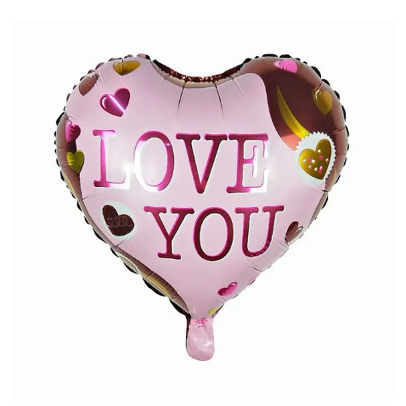 10pcs Love Heart Wedding Balloons Valentines Day Anniversary Party Decoration Inflatable I Love You Helium Balloon Gift Globos