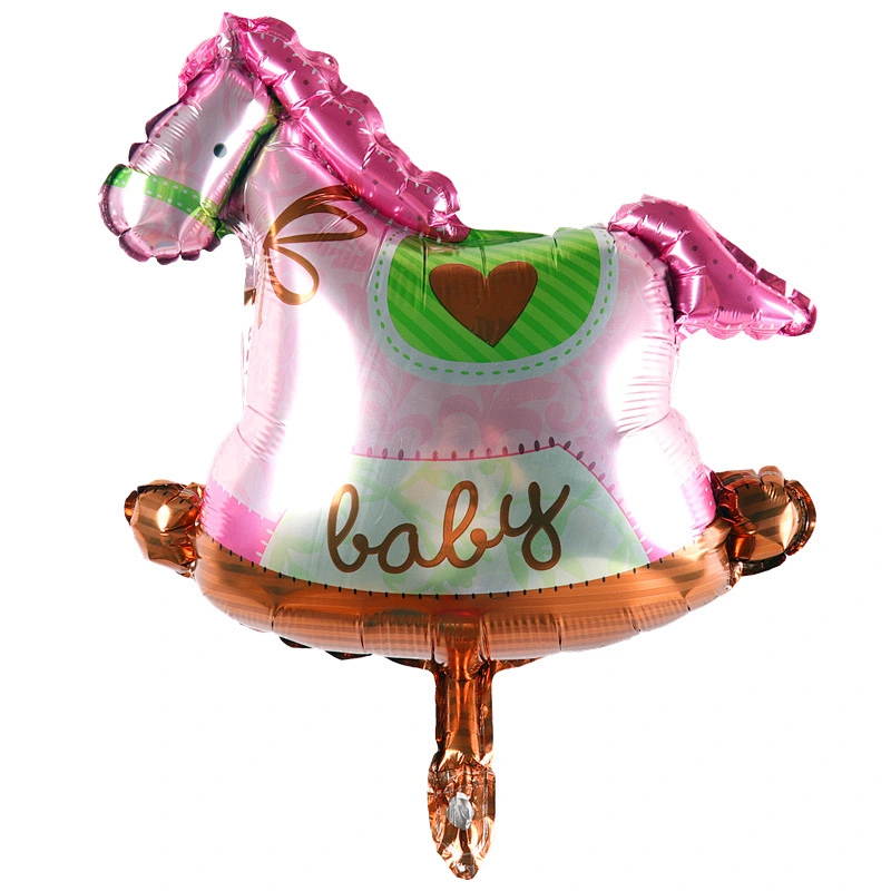 Angel Baby Shower Foil Balloons Boys Girls Birthday Party Newborn Kids Party Decoration Air Globos Blue Pink Mix Baloes Supplies
