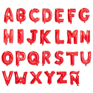 In stock letter aluminum foil Balloons Any Custom Phrase 16