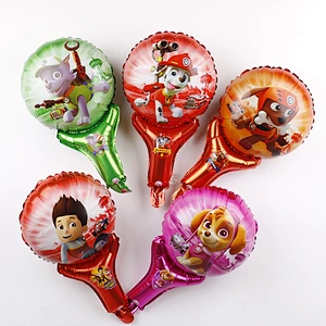 New design 5 pcs paw dog patrol balloon set party supplies paw dog patrol supplies for kids birthday