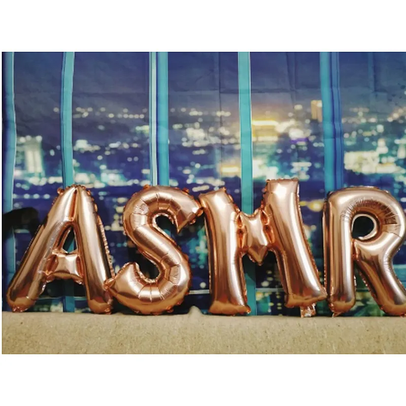 16/32/40 Inch Rose Gold Silver A-Z Letters Foil Balloons Wedding Happy Birthday Party Decoration Air Globos DIY Helium Alphabet Balloon