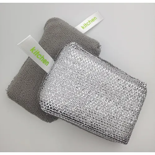 Kitchen scrubber sponge