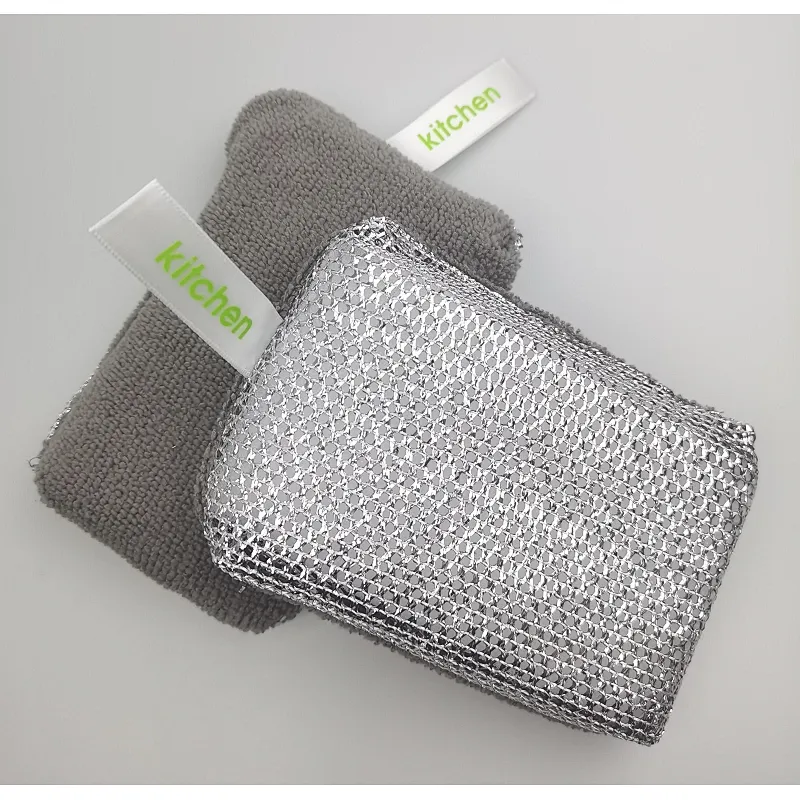 Kitchen scrubber sponge