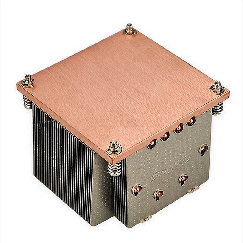 Factory CPU passive Intel LGA2011-3 aluminum heat sink &cooler 2U
