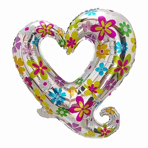 Whosale Multiple Style Weeding Decoration Foil Balloons Red Heart Love Letter Lip Inflatable Aluminum Film Balloon For Happy Valentines Day Bride Shower Decoration