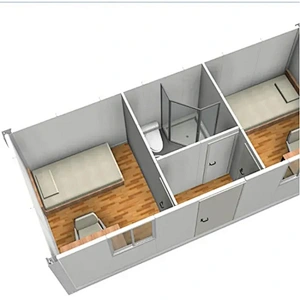 El lujo moderno prefabricado moderno de la estructura de acero alberga las casas prefabricadas