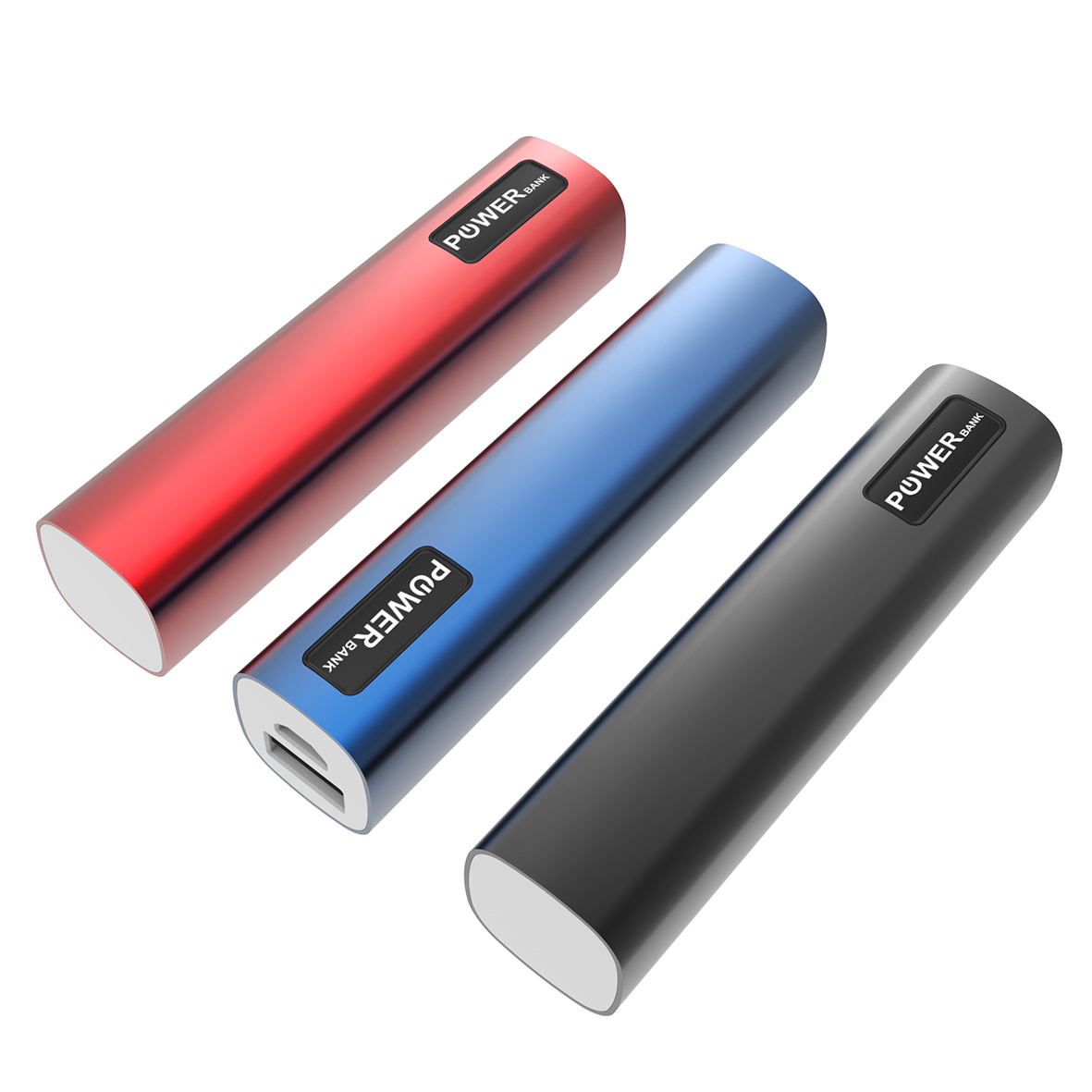 Grade A Lithium Polymer Battery Environmental Protection Mini Portable Lipstick Shaped Power Bank For Phone S-32