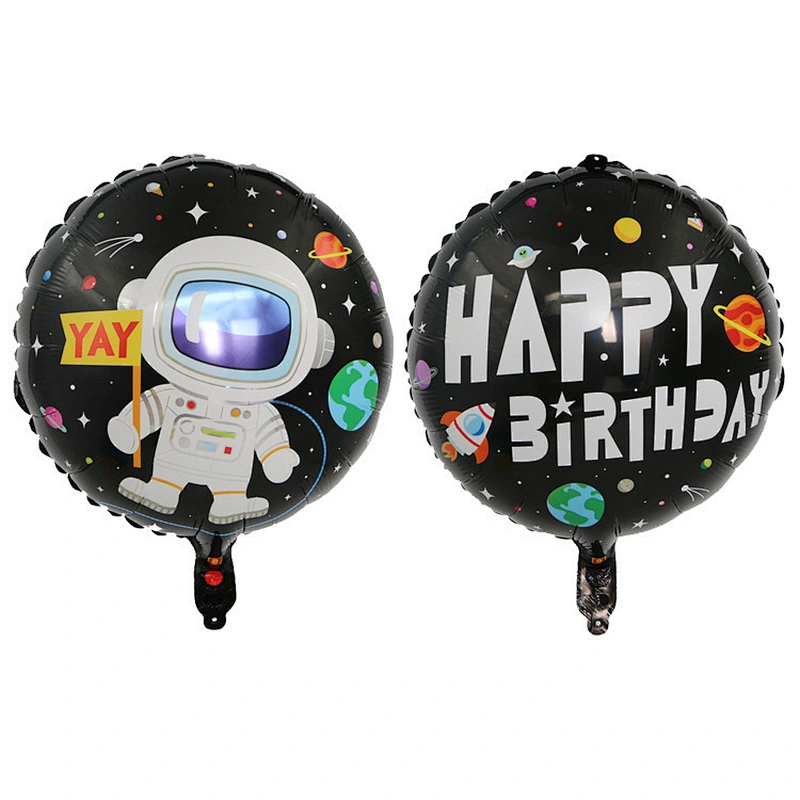 Outer Space Party Astronauts balloon Rocket Foil Balloons Cosmos Theme Party Boy Decor Favors helium globals