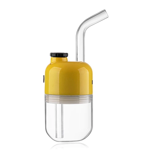 Concentrates Wax Vaporizer Dab Rig Big Capacity Battery Glass hookah Dab Rig bong E-nail