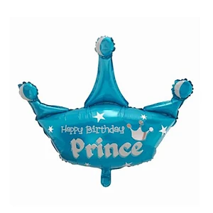 Angel Baby Shower Foil Balloons Boys Girls Birthday Party Newborn Kids Party Decoration Air Globos Blue Pink Mix Baloes Supplies