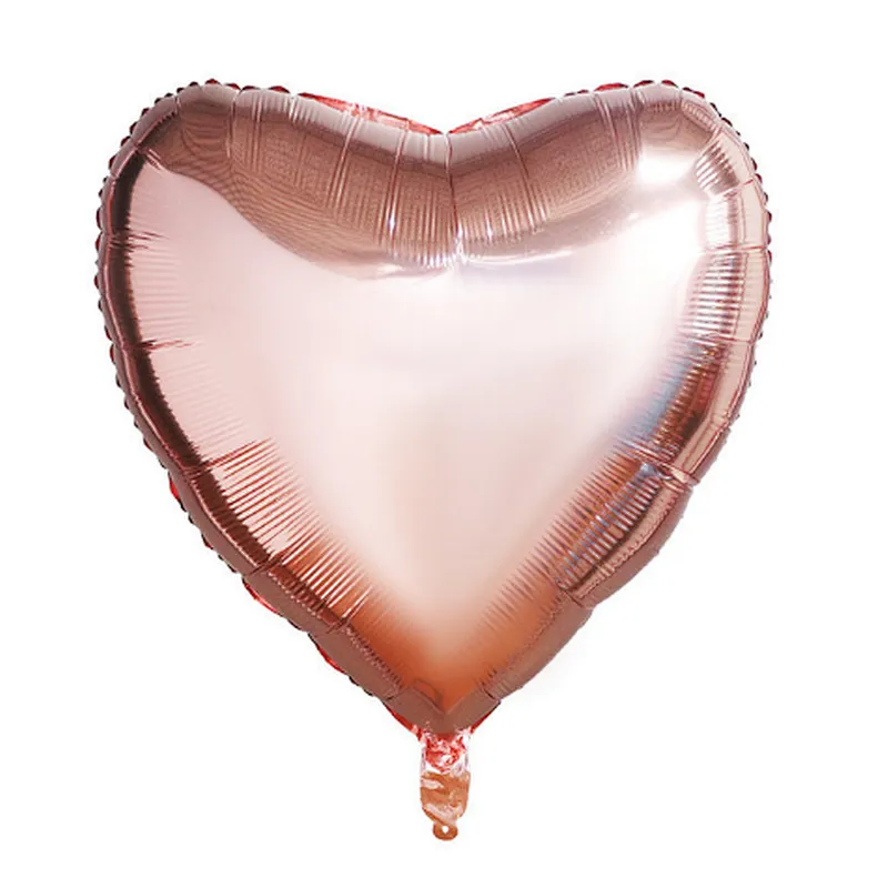 Big Heart Balloon 75cm Red Heart Shape Air Party Balloons Valentines Day Wedding Love Decorations Marriage Supplies Foil Balloon