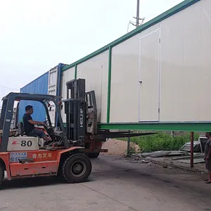 Las casas prefabricadas de GZXINCHENG albergan un contenedor de paquete plano con alta calidad para la construcción