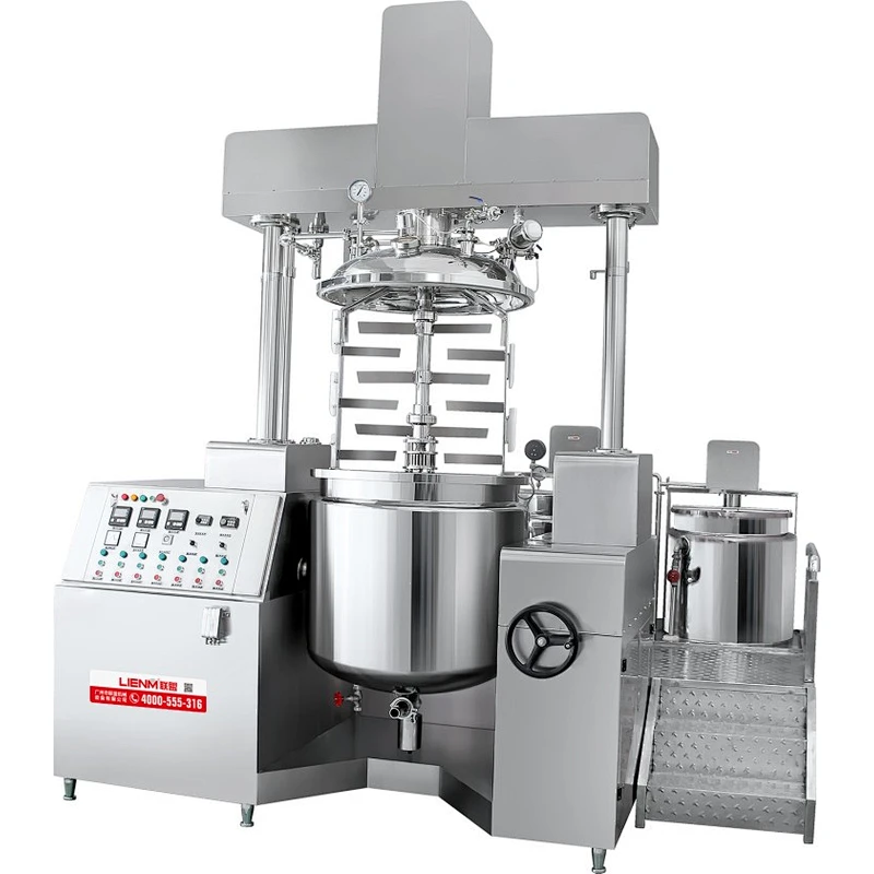 Cosmetic Mixer Blender Vacuum Homogenizer Emulsifying Machine Mayonnaise Moisturizing Lotion Making Machine