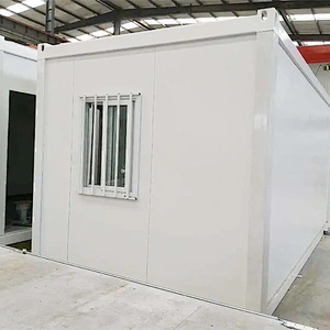 Casa prefabricada del envase del paquete plano de la casa móvil del módulo