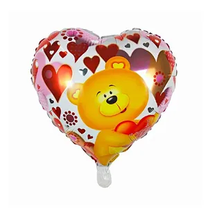 10pcs Love Heart Wedding Balloons Valentines Day Anniversary Party Decoration Inflatable I Love You Helium Balloon Gift Globos