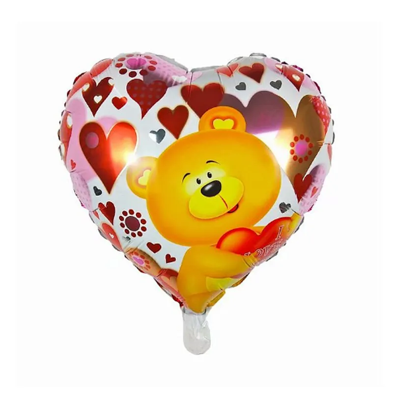10pcs Love Heart Wedding Balloons Valentines Day Anniversary Party Decoration Inflatable I Love You Helium Balloon Gift Globos