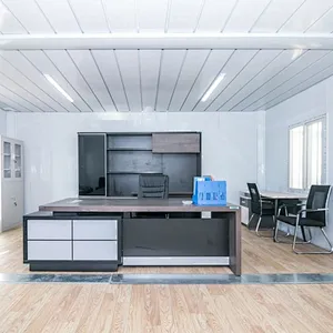 Estructura de acero ligero de 2 pisos, edificio prefabricado expandible desmontable, nueva casa de contenedores prefabricada de paquete plano de lujo