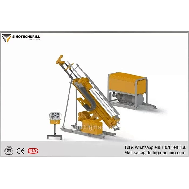 Modular Drilling Rig Equipment , Underground Drill Rig For Diamond ...