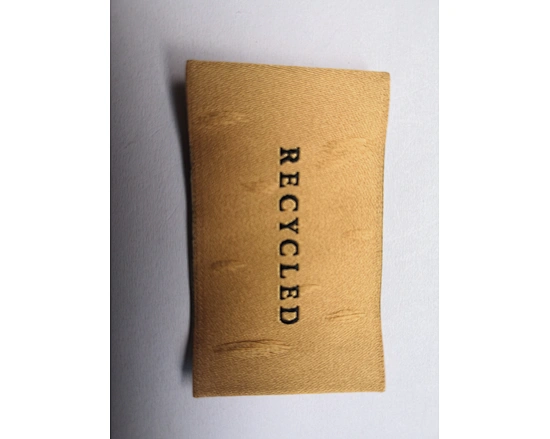 label woven
