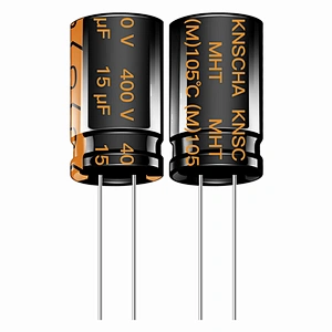 KNSCHA Radial Type Aluminum Electrolytic Capacitor 15UF 400V
