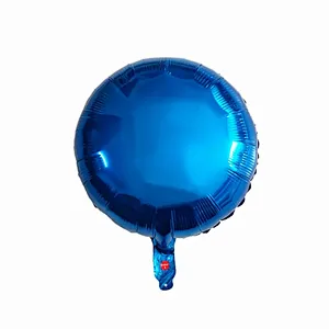 18inch pure soild color round helium aluminum foil balloon Valentine's Day wedding birthday party globos decoration