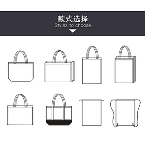 Canvas Tote Bags shopping bags Leisure Bags Shoulder Bag Solid Color Tote Bag