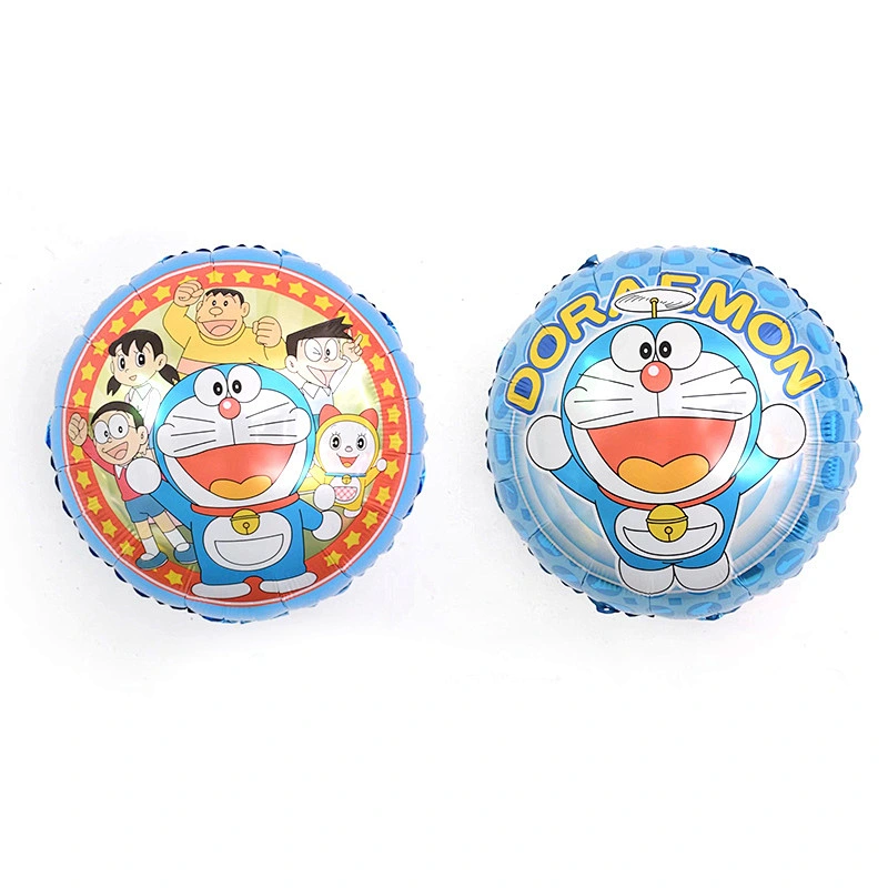 18 Inch Cartoon Pikachu Doraemon Helium Foil Balloon Kids Birthday Party Decoration Supplies