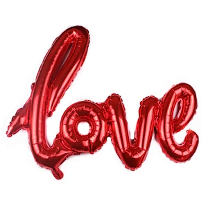 Helium Aluminium Advertising Gold LOVE Letter Foil Balloon for Wedding decoration